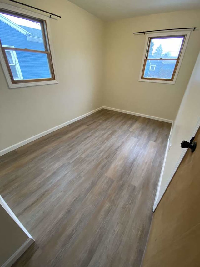 1011 E Taylor St, Dekalb, IL 60115 - spare room with wood finished floors and healthy amount of natural light