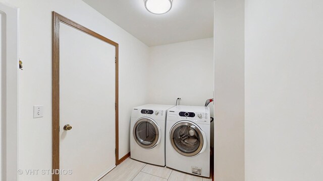 2478 Lawson Blvd, Gurnee, IL 60031 - laundry room with washer and clothes dryer