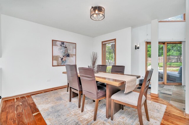 5024 Switch Grass Ln, Naperville, IL 60564 - dining space featuring light wood-type flooring