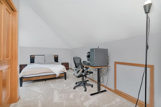 5024 Switch Grass Ln, Naperville, IL 60564 - bedroom with vaulted ceiling and carpet floors