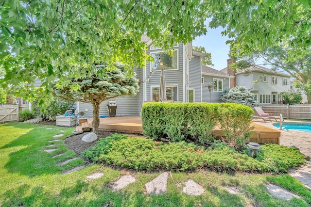 5024 Switch Grass Ln, Naperville, IL 60564 - back of house with a deck