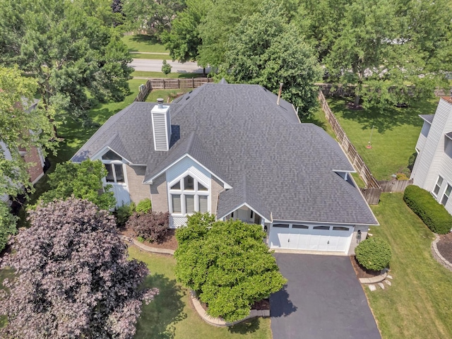 5024 Switch Grass Ln, Naperville, IL 60564 - aerial view of property and surrounding area