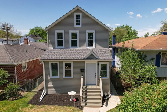 126 E Ave, La Grange, IL 60525 - view of front of property with a shingled roof