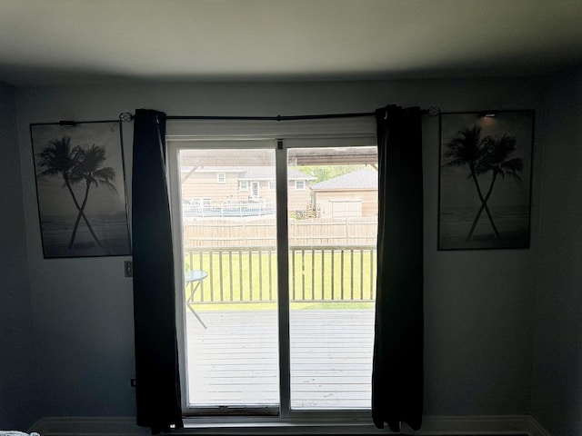 7743 Cronin Ave, Justice, IL 60458 - doorway featuring baseboards