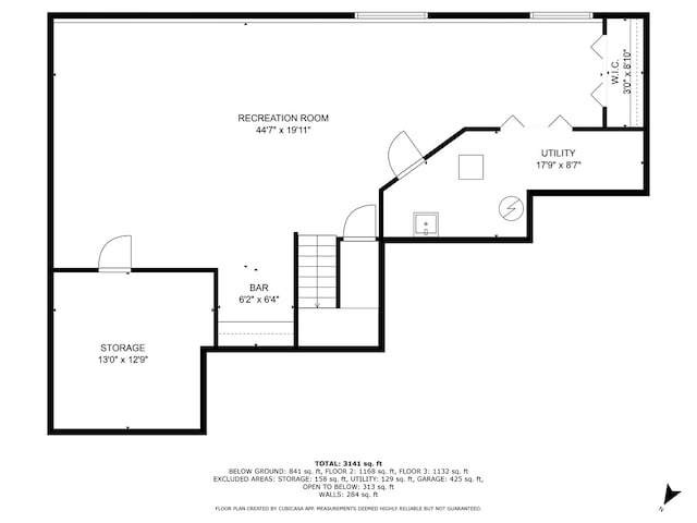 1103 Paul Ct, Fox River Grove, IL 60021 - view of floor plan / room layout