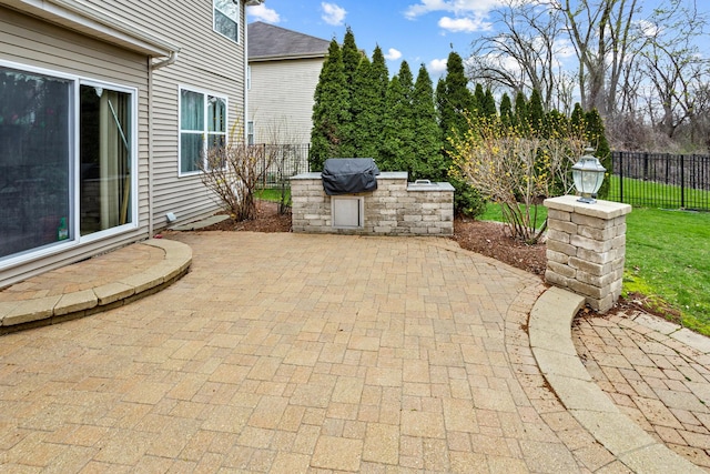 184 Primrose Ln, Bartlett, IL 60103 - view of patio with exterior kitchen