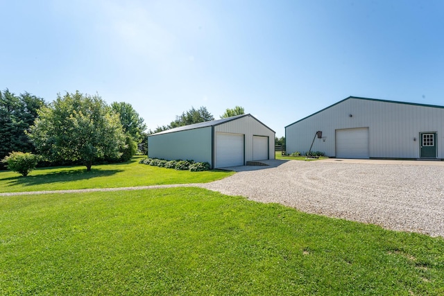 1392 Red Brick Rd, Dixon, IL 61021 - view of detached garage