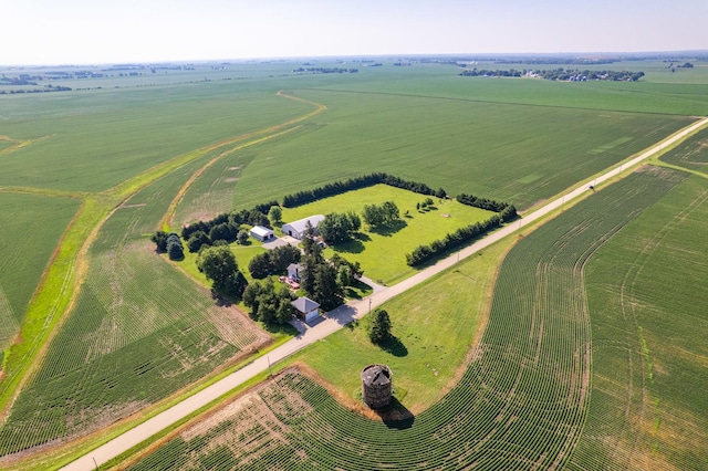 1392 Red Brick Rd, Dixon, IL 61021 - aerial view of sparsely populated area featuring farmland and a pastoral area