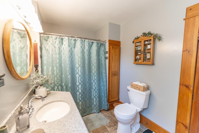 1392 Red Brick Rd, Dixon, IL 61021 - bathroom with vanity and a shower with curtain