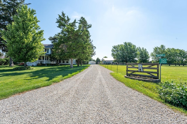 1392 Red Brick Rd, Dixon, IL 61021 - view of dirt / gravel road