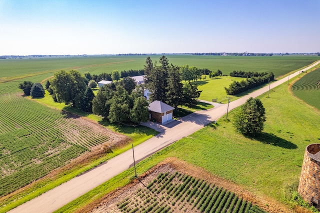 1392 Red Brick Rd, Dixon, IL 61021 - aerial view of sparsely populated area with farmland