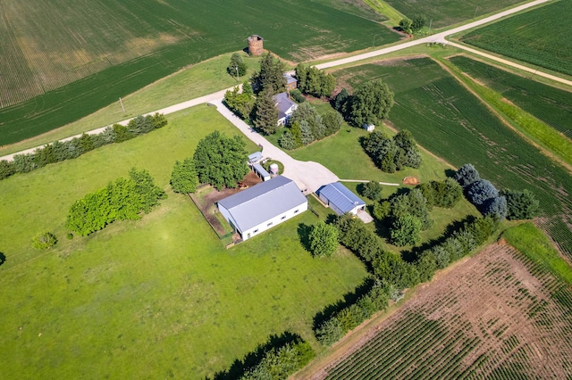 1392 Red Brick Rd, Dixon, IL 61021 - aerial view of property's location with rural landscape and farmland