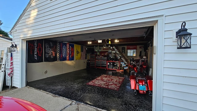 1050 N 8th St, Rochelle, IL 61068 - view of garage
