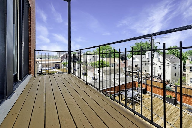 5010 W Lawrence Ave Unit 3B, Chicago, IL 60630 - balcony featuring a residential view