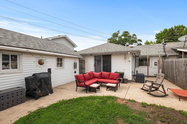 4631W W 88th St, Hometown, IL 60456 - view of patio / terrace with an outdoor living space and grilling area