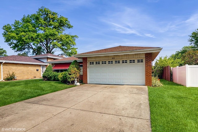 80 E Fremont Ave, Des Plaines, IL 60016 - ranch-style house with brick siding, driveway, and an attached garage