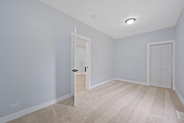 6721 S Ada St, Chicago, IL 60636 - unfurnished bedroom featuring carpet floors and a closet