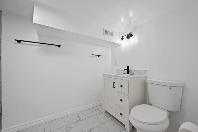 6721 S Ada St, Chicago, IL 60636 - bathroom featuring marble finish flooring and vanity