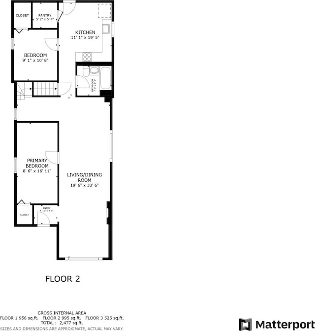 6721 S Ada St, Chicago, IL 60636 - view of floor plan / room layout