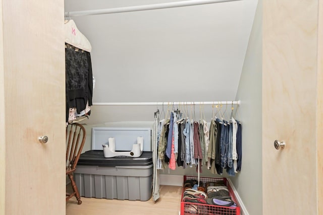 3010 Wisconsin Ave, Berwyn, IL 60402 - spacious closet with wood finished floors