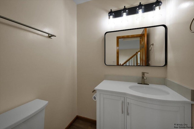 590 Woodcrest Ct, Carol Stream, IL 60188 - bathroom featuring toilet and vanity