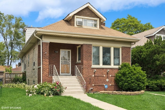 1404 W 97th St, Chicago, IL 60643 - bungalow with a front lawn and brick siding
