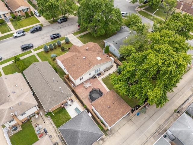 7740 Monitor Ave, Burbank, IL 60459 - aerial perspective of suburban area