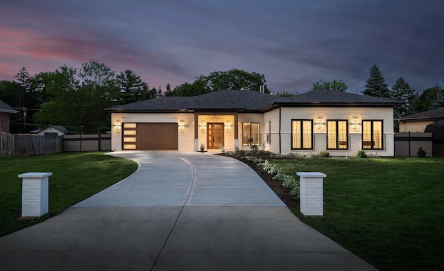 1847 Dexter Ln, Des Plaines, IL 60018 - view of front of house with concrete driveway and a garage
