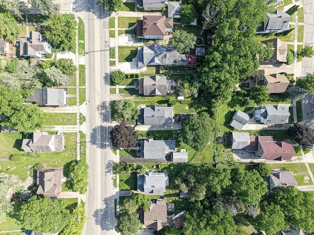 715 N 4th St, Dekalb, IL 60115 - aerial overview of property's location featuring nearby suburban area