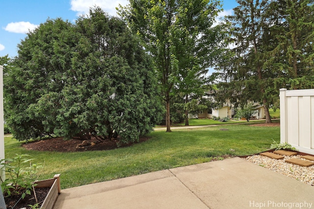 627 Bayview Pt, Schaumburg, IL 60194 - view of grassy yard featuring a patio