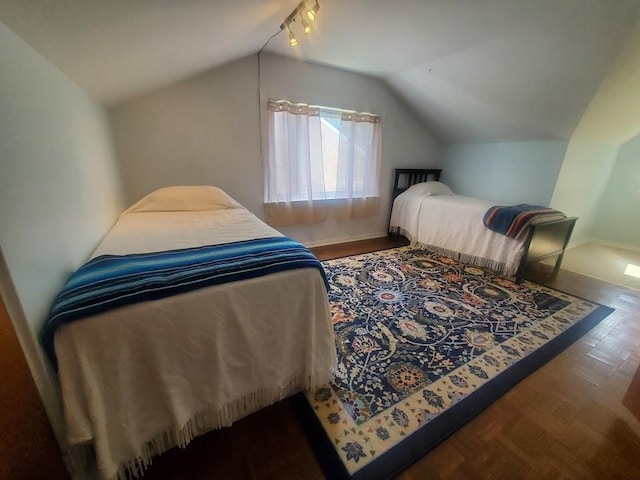920 Hannah Ave, Forest Park, IL 60130 - bedroom featuring vaulted ceiling and wood finished floors