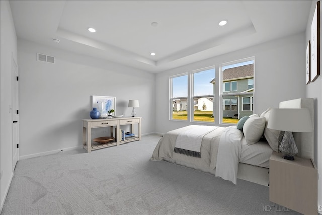 2308 Lawlor Ln, Naperville, IL 60564 - carpeted bedroom with a raised ceiling and recessed lighting
