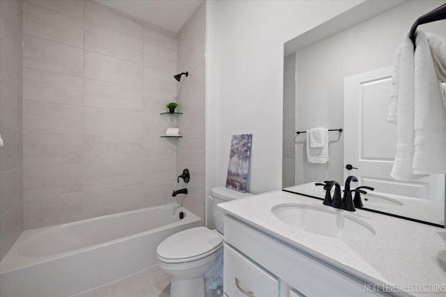 2308 Lawlor Ln, Naperville, IL 60564 - full bathroom with vanity and shower / bathtub combination