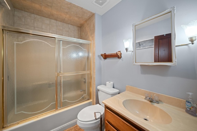 220 N Cedar St, Waterman, IL 60556 - full bath featuring vanity and combined bath / shower with glass door