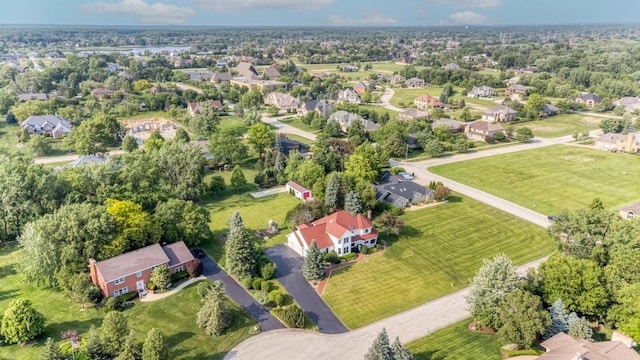 26 Carriage House Ln, Orland Park, IL 60467 - aerial view of property and surrounding area featuring nearby suburban area