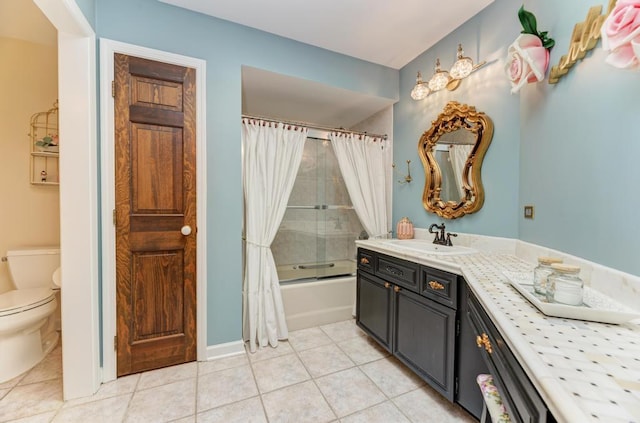 26 Carriage House Ln, Orland Park, IL 60467 - full bathroom featuring tile patterned flooring, shower / bath combination with curtain, and vanity