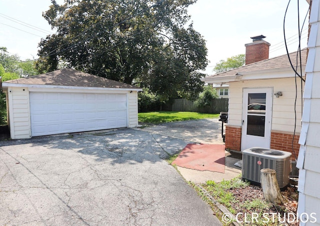 17405 Longfellow Ave, Hazel Crest, IL 60429 - view of detached garage