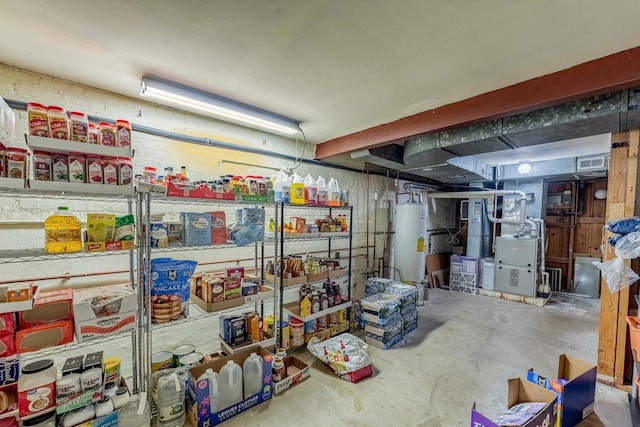 1820 Maple Ave, Berwyn, IL 60402 - below grade area featuring gas water heater and heating unit