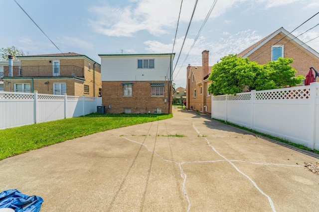 1820 Maple Ave, Berwyn, IL 60402 - rear view of house with brick siding