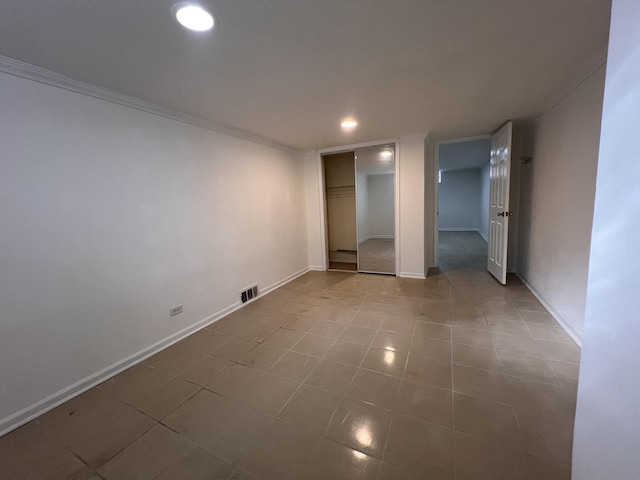11133 Boeger Ct, Westchester, IL 60154 - unfurnished bedroom featuring recessed lighting and tile patterned flooring