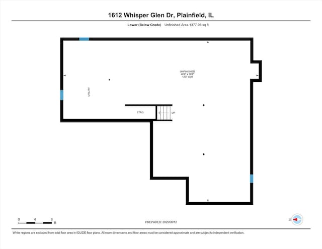 1612 Whisper Glen Dr, Plainfield, IL 60586 - view of property floor plan
