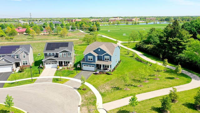 2519 Accolade Ave, Naperville, IL 60564 - aerial view of residential area with a nearby body of water
