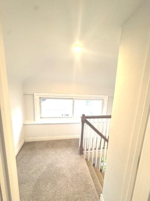 9432 S Vernon Ave, Chicago, IL 60619 - staircase with carpet flooring and baseboards