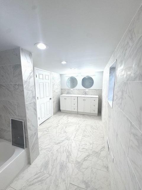 9432 S Vernon Ave, Chicago, IL 60619 - hall featuring light marble finish flooring