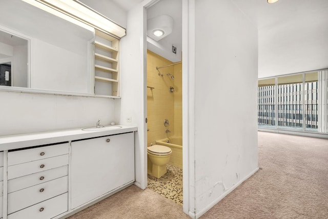 300 N State St Unit 5320, Chicago, IL 60654 - bathroom featuring vanity and bathtub / shower combination