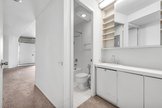 300 N State St Unit 5320, Chicago, IL 60654 - full bath featuring vanity and washtub / shower combination