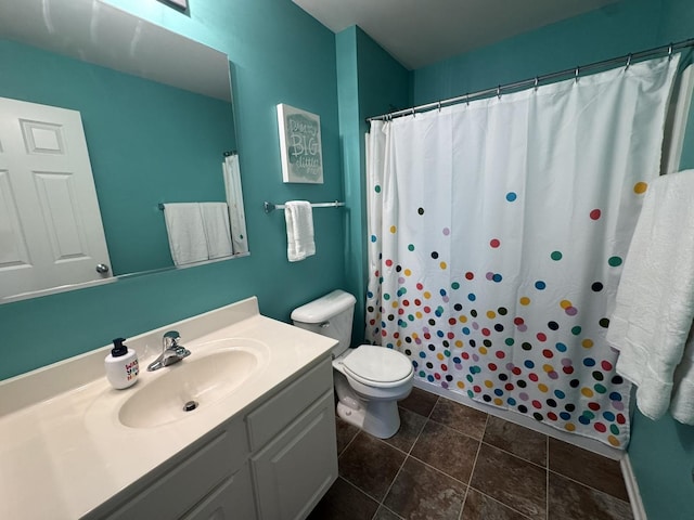 3122 Kyra Ln, Elgin, IL 60124 - full bathroom with vanity and a shower with shower curtain