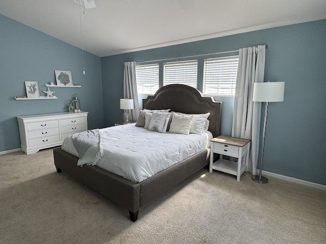 3122 Kyra Ln, Elgin, IL 60124 - bedroom featuring vaulted ceiling and light carpet