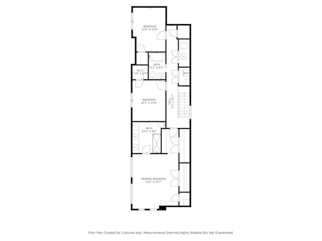 1304 N Hoyne Ave Unit 1, Chicago, IL 60622 - view of room layout