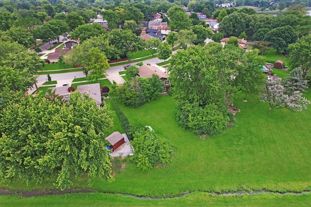 198 S Circle Ave, Bloomingdale, IL 60108 - aerial overview of property's location with nearby suburban area